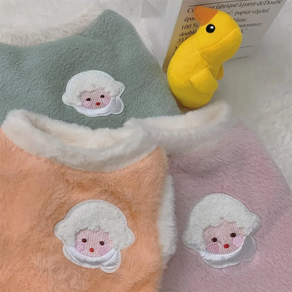 Plush Cat & Dog Winter Clothes