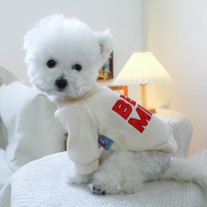 Hearts Round Neck Dog Sweater/Tee