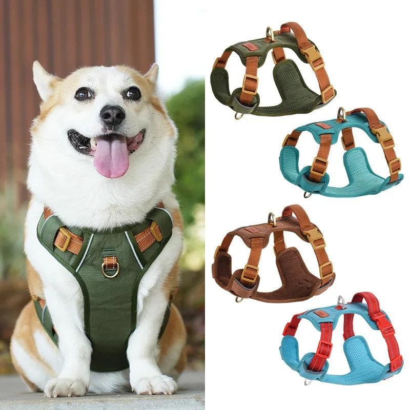 Adjustable Pet Vest Harness