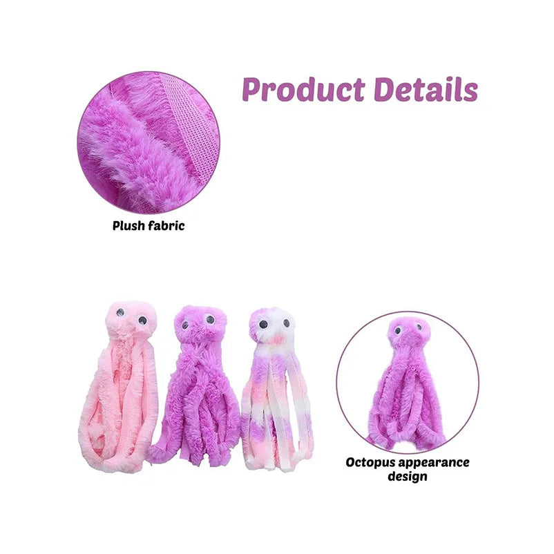 Cute Octopus Cat Chew Toys