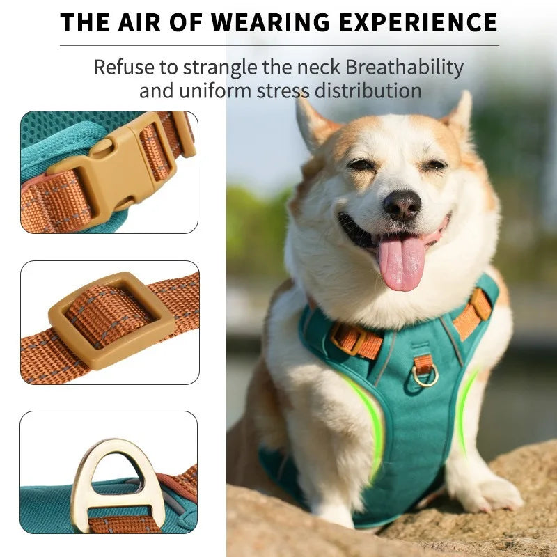 Adjustable Pet Vest Harness